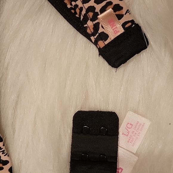NWT Victoria's secret PINK Cheetah 🐆 Print Bralette - Picture 7 of 8